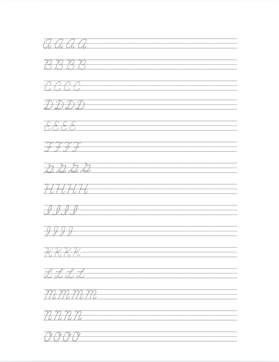 PERSONALIZED NAME Cursive Handwriting Practice Workbook